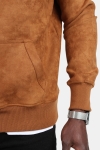 Urban Classics Imitation Suede Hoddie Toffee