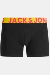 Jack & Jones JACCRAZY SOLID TRUNKS 3 PACK NOOS Black