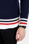 Les Deux French Lambswool Jumper Dark Navy