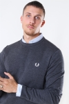 Fred Perry Classic CN Sticka Graphite Marl