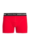 Jack & Jones Salem Bamboo Trunks 3 Pack Barbados Cherry