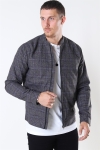 Tailored & Originals Shayan Bomber Jacka Med Grey Melange