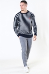 Kronstadt Liam Recycled Cotton Striped Sticka Navy/White