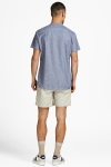 Jack & Jones JPRBLASUMMER BAND SHIRT S/S SN Faded Denim