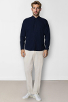 Clean Cut Copenhagen Luca shirt LS Navy