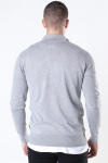 Jeff Argento Half Zip Sticka Light Grey Mix