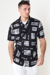 Only & Sons Oliver SS Printed Skjorta Black