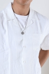 Woodbird Mays Linen Shirt Off White