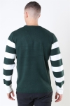 Only & Sons Xmas 7 Stripe Front Sticka Pine Grove