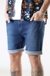 Denim Project Mr Orange Denim Shorts Dark Blue