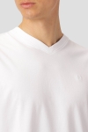 Clean Cut Copenhagen Miami Stretch V-Neck Tee SS White