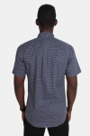 Kronstadt Skjorta Johan Dolphin S/S Navy/White