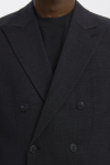 Selected Oasis Linen DB Blazer Black