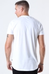 Solid Dew SS Long T-shirt White