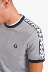 Fred Perry TAPED RingaER T-SHIRT 291 Steel Marl