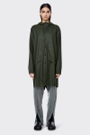 Rains Long Jacket 03 Green