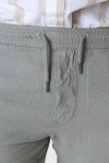 Solid TAIZ LINEN PANTS Vetiver