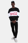 Mister Tee Merchcode Coca Cola Stripe Oversize Crewneck