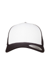 Flexfit Retro Trucker Black / White / Black