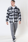 Jack & Jones JOROLLIE CHECK OVERSHIRT LS SN Navy Blazer