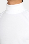 Basic Brand Turtleneck White