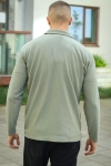 Selected Relax Plisse LS Shirt Vetiver