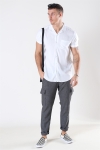 Only & Sons Silo Solid Viscose Skjorta White