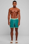 Urban Classics Retro Swimshorts Vintagre Green