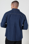 ONLY & SONS Bane Regular Fit Denim Shirt Dark Blue Denim