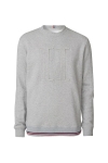Les Deux Embossed Sweatshirt Grey Melange