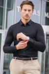 ONLY & SONS Miles LS Stretch Shirt Black