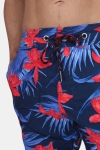 Superdry Vacation Paradise Swim Shorts Worn Nautical Navy