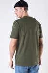 ONLY & SONS ONSANEL LIFE REG SS TEE Olive Night