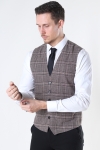 Mos Mosh Gallery Liam Waistcoat Duch Khaki