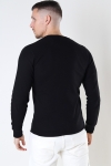 Jack & Jones JACHENRIK HENLEY LS Black