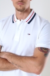 Tommy Hilfiger TJM CLASSICS TIPPED STRETCH POLO White