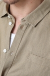 Solid Allan SS Linen Shirt Sand