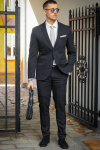 Jack & Jones Premium Franco Slim Fit Kostym Black