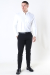 Selected Slim Oliver Knit Flex Skjorta LS Bright White
