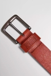 Urban Classics Leather Imitation Belt Cognac Brown