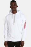 Alpha Industries X-Fit Hoodie White