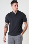 Selected SLHBERG SS POLO NECK B NOOS Antracit