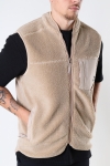 Kronstadt Kayson Teddy vest Beige