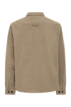 Solid Tam Overshirt Bungee Cord Melange