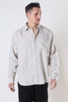 Woodbird Stoll Linen Shirt Sand