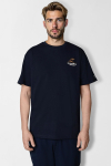 Clean Cut Copenhagen Fred organic T-shirt SS Navy