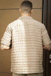 ONLY & SONS Braddock Regular SS Resort Waffle Shirt Chinchilla