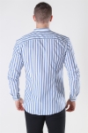 Only & Sons Matthew LS Stripe Manderine Skjorta Dark Blue