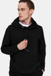 ONLY & SONS ONSRODNEY REG QUILT HOODIE SWEAT Black