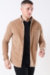 Kronstadt Johan Soft CordKlockaoy Overshirt Khaki